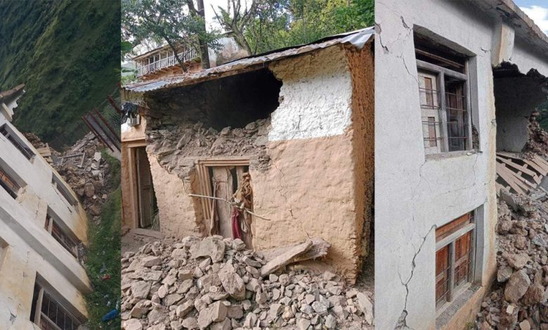 बझाङ केन्द्र भएर लगातार भूकम्प