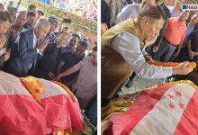 kirtipur mayor कीर्तिपुरका मेयर नकर्मीको अन्तिम बिदाइमा पुगे देउवा र उपप्रधानमन्त्री सिंह